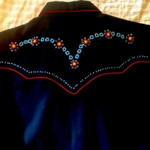 Western dress shirt by Scully